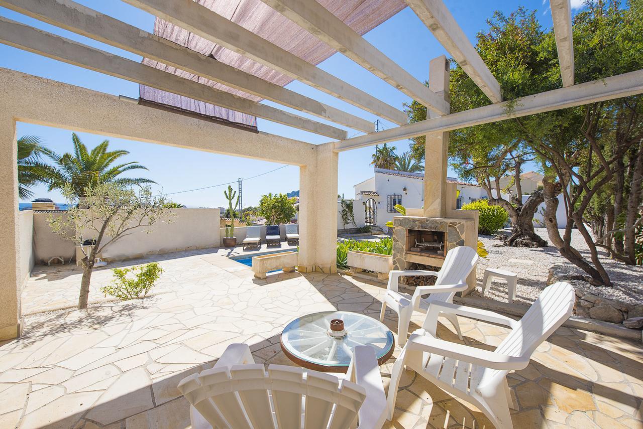 Villa Benavero Boutique Style Within Fenced Tropical Garden Calpe Bagian luar foto