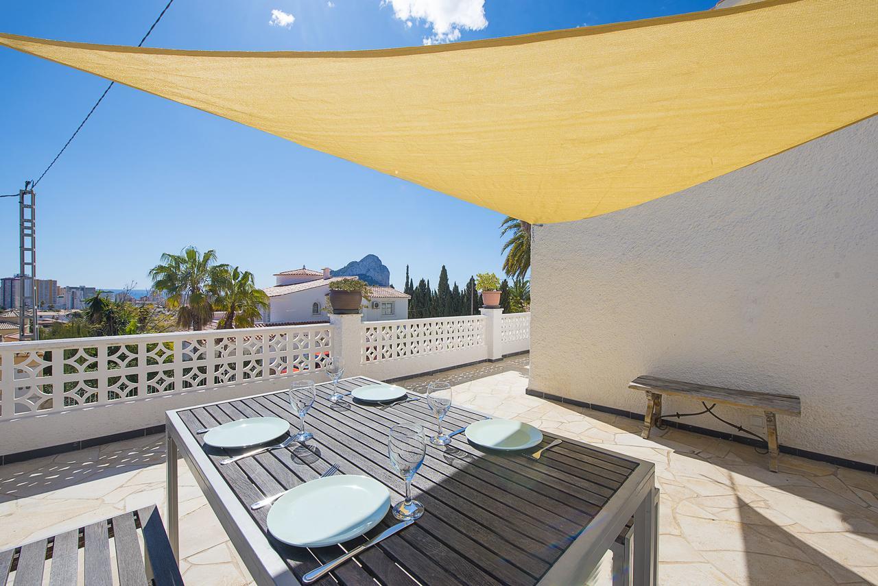 Villa Benavero Boutique Style Within Fenced Tropical Garden Calpe Bagian luar foto