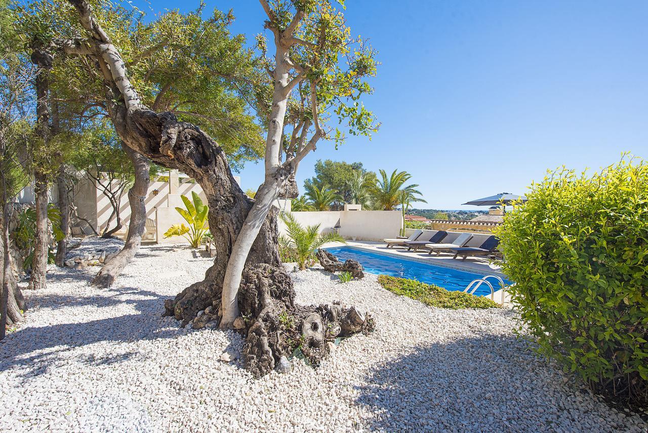 Villa Benavero Boutique Style Within Fenced Tropical Garden Calpe Bagian luar foto