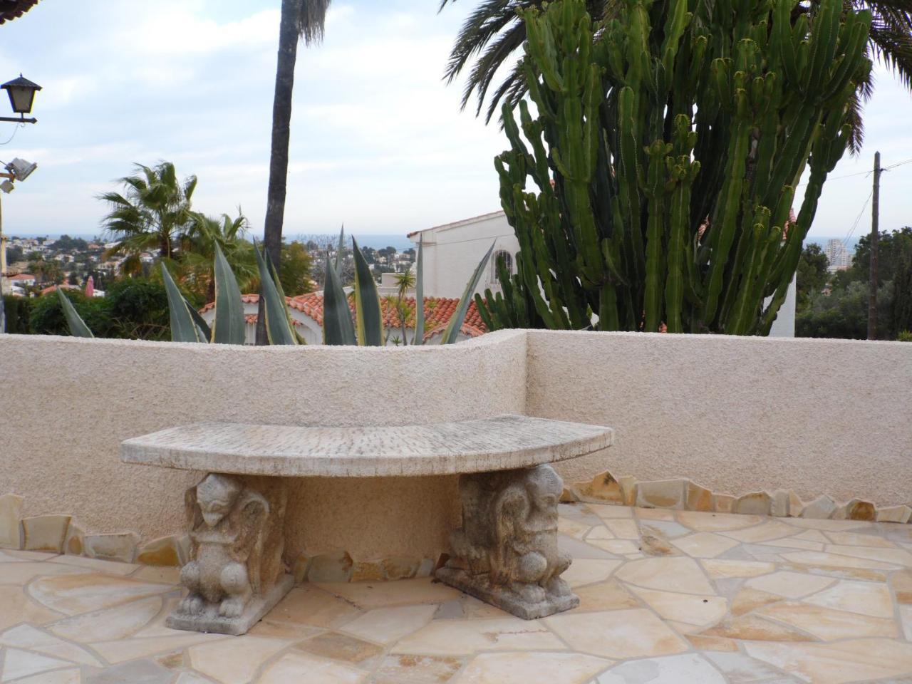 Villa Benavero Boutique Style Within Fenced Tropical Garden Calpe Bagian luar foto